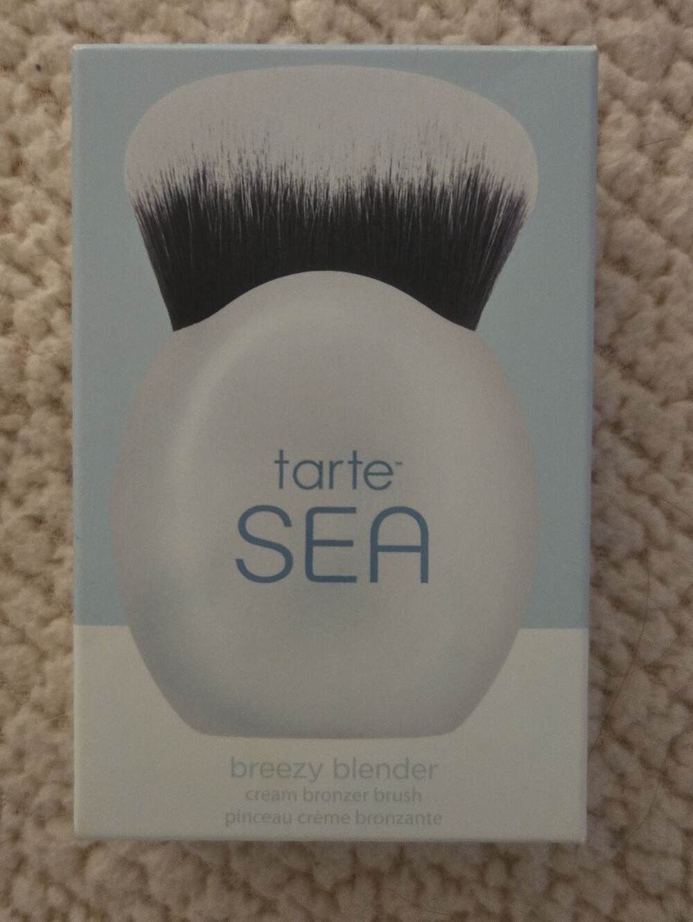 BRAND NEW IN BOX! Tarte SEA Breezy Blender Cream Bronzer Brush